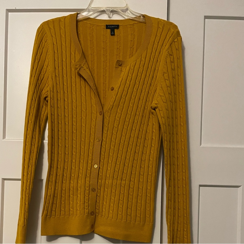 Talbots cardigan.